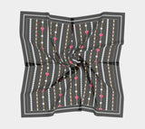 Hearts & Pearls Square Scarf