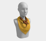 Hello Sun 26 X / Silk Habotai Square Scarf