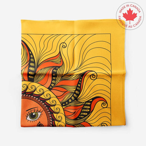 Hello Sun Square Scarf