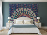 Indian Blue Jasmine Tapestry Tapestries