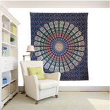 Indian Blue Jasmine Tapestries