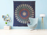 Indian Blue Jasmine Tapestry Tapestries