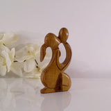 Interlace Mahogany Statuette Sculptures