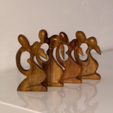 Interlace Mahogany Statuette Sculptures