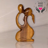 Interlace Mahogany Statuette Sculptures