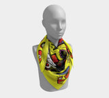 Izamal 36 X / Silk Habotai Square Scarf