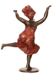 Joyful Dancer Bronze Statuette Sculptures