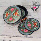 Kashmir Inspiration Set Of 6 Coasters Coasters