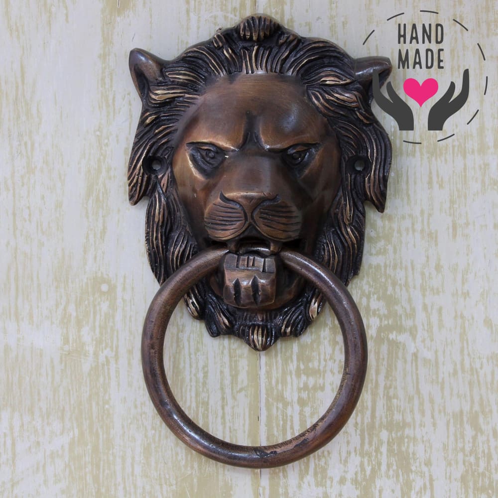 Knock Lion Door-Knockers