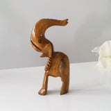 Lucky Dumbo Mahogany Statuette Sculptures