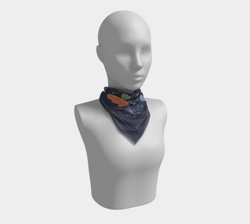 Marie-Michèle 16 X / Poly Chiffon Square Scarf