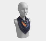 Marie-Michèle 26 X / Silk Habotai Square Scarf