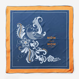Mom Wow (French) Square Scarf