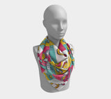 Musoma Square Scarf 36 X / Poly Chiffon