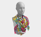 Musoma Square Scarf 50 X / Poly Chiffon