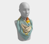 Nakuru Square Scarf 36 X / Poly Chiffon