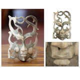 Nature Mood Hibiscus Wood Mask Masks