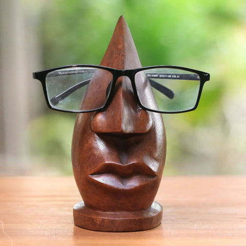  YGAOR Glasses Holder Stand Animal Wooden Eyeglass