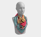 Oh La 36 X / Silk Habotai Square Scarf