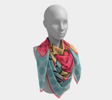 Oh La 50 X / Silk Habotai Square Scarf