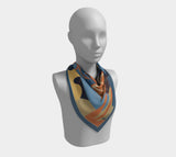 Okaloosa 26 X / Silk Habotai Square Scarf