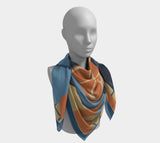 Okaloosa 50 X / Silk Habotai Square Scarf