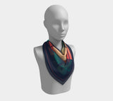 Papeete 26 X / Silk Habotai Square Scarf