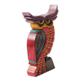 Rainbow Owl Sculptures