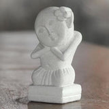 Sandstone Baby Girl Sculptures