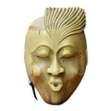 Second Wind Hibiscus Wood Mask Masks