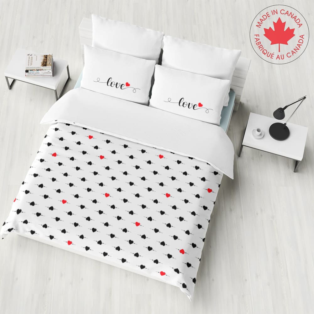 Simply Love Duvet Cover Set & Pillows