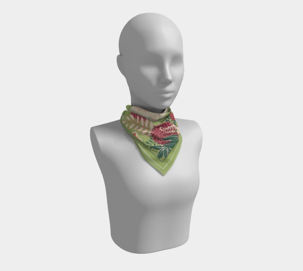 Suki 16 X / Poly Chiffon Square Scarf