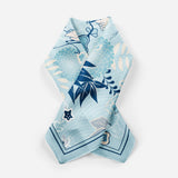 Suki Bleu Square Scarf