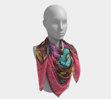 Sweet Folie 50 X / Silk Habotai Square Scarf