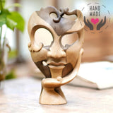 Sweet Memories Hibiscus Wood Standing Mask Masks