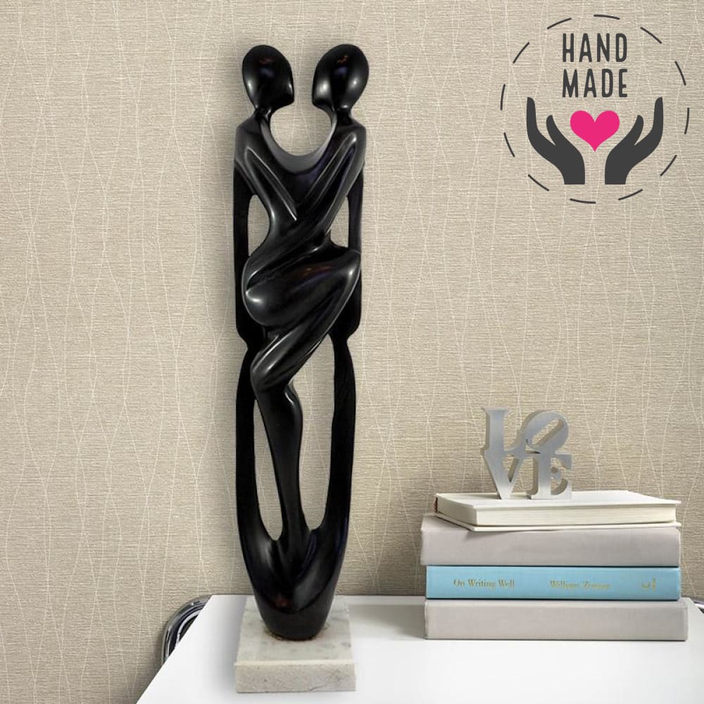 Abstract Wood Sculpture Art Wood Statue Hand Carved Art Modern Abstrac