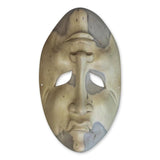 Tragi-Comedy Crocodile Wood Mask Masks