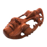 Twin Emotions Suar Wood Mask Masks